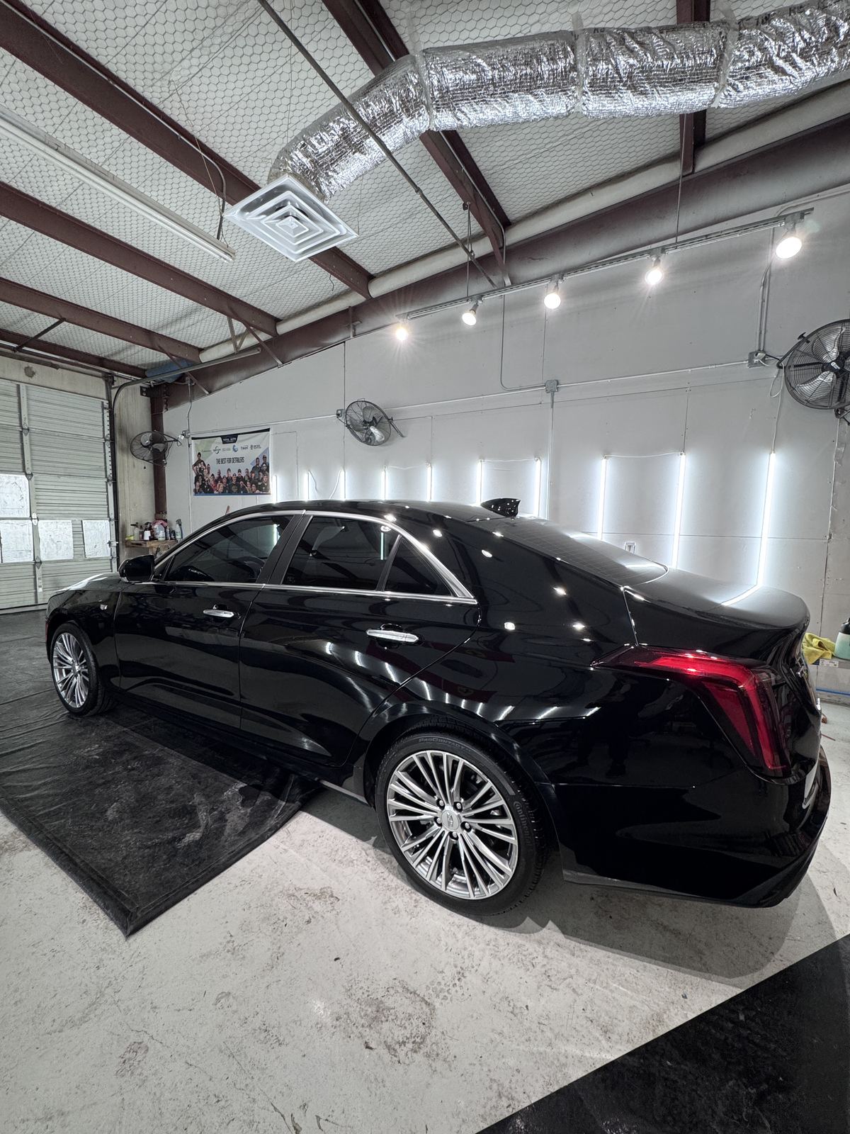 Black Lexus ceramic window tint San Antonio